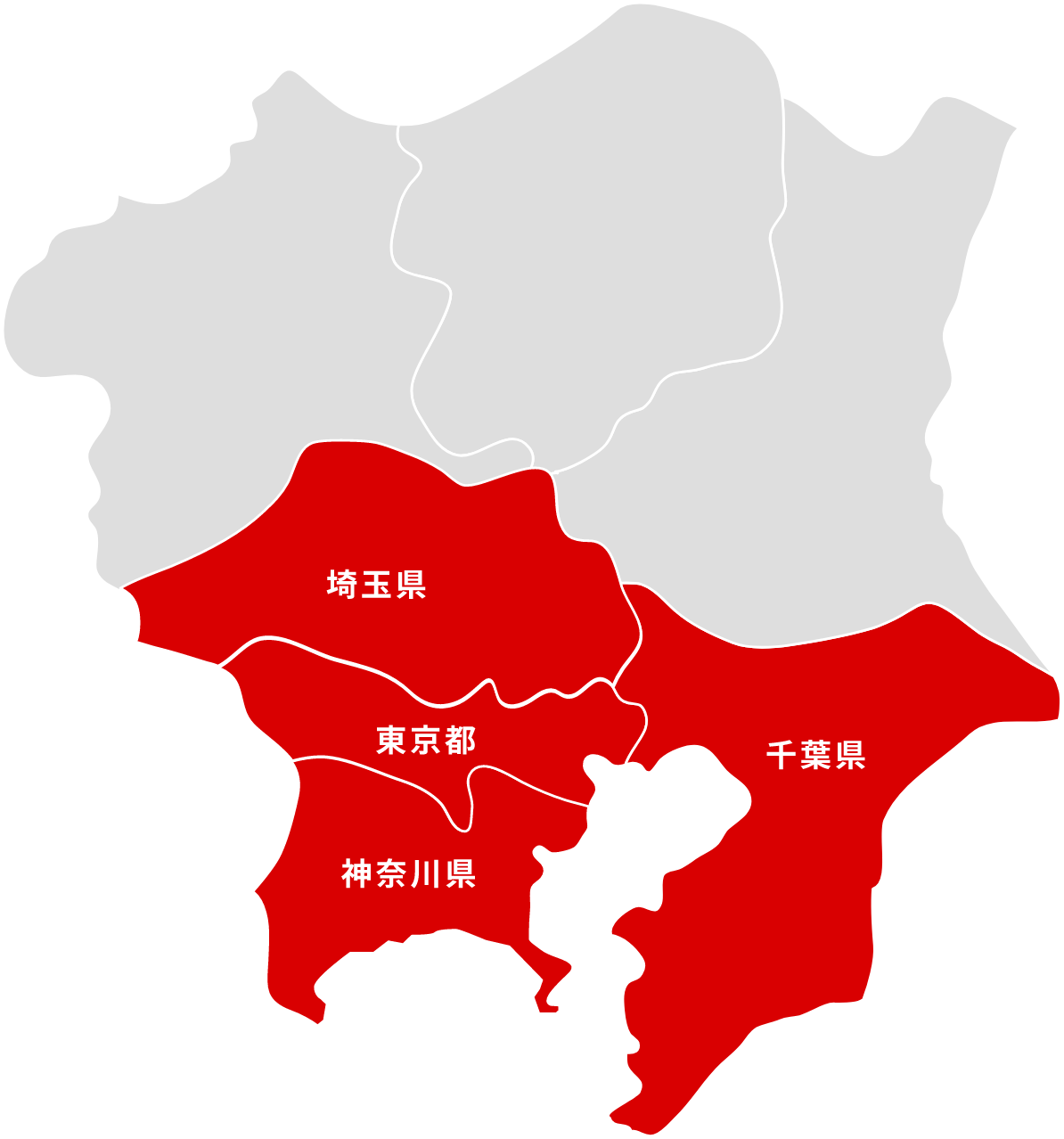 対応エリアマップ